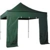 INTEROUGE Cote Entree Avec Fermeture 4m Polyester 300g/m² Vert -Pergola Soldes 38057547 1