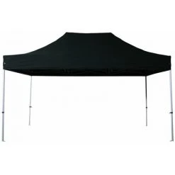 INTEROUGE Toit TP 3x4,5m Polyester 300g/m² Pellicule PVC Noire