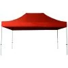 INTEROUGE Toit TP 3x4,5m Polyester 300g/m² Pellicule PVC Rouge -Pergola Soldes 38061068 1