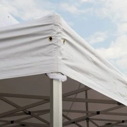 INTEROUGE Toit TP 3x6m PVC 520g/m² Blanc -Pergola Soldes 38061121 2