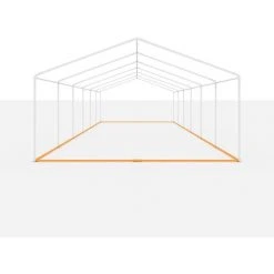 PROFIZELT24 Cadre De Sol Universel 6x6 M Pour Tentes De Réception, Pavillons Et Barnum