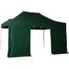 INTEROUGE Cote Entree Avec Fermeture 4.5M Polyester 300G/M², Vert - Vert -Pergola Soldes 38395508 1