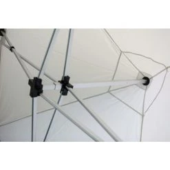 Dmora Gazebo Extensible Pour Extérieur, Couleur Blanche, 300 X 300 Cm -Pergola Soldes 38602168 3