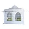 INTEROUGE 3m Bache 2 Fenetres Cathedrales PVC 520g/m² Bleu -Pergola Soldes 38705344 1
