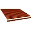 ASUPERMALL Toile D'auvent Orange Et Marron 450x300 Cm -Pergola Soldes 39442137 1