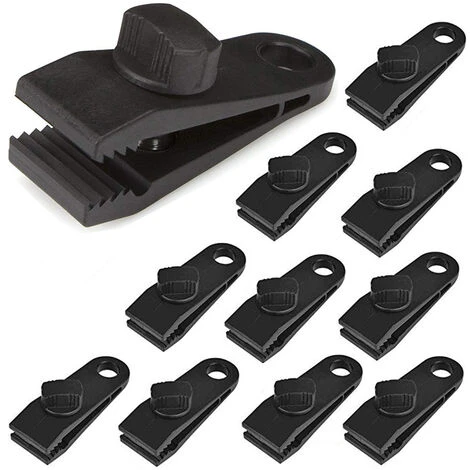BETTERLIFE 12 Pèces Lot De Clips De Verrouillage Clips De Bâche Sécurise Multifonctions Pour Activités Camping Canopy 3 BETTERLIFE 12 Pèces Lot De Clips De Verrouillage Clips De Bâche Sécurise Multifonctions Pour Activités Camping Canopy