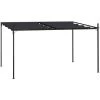 ASUPERMALL Belvedere Avec Toit Retractable 400x300x233 Cm Anthracite 2 ASUPERMALL Belvedere Avec Toit Retractable 400x300x233 Cm Anthracite -Pergola Soldes 39744303 1
