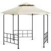 ASUPERMALL Belvedere Avec Parois 3,1x2,7 M Creme 2 ASUPERMALL Belvedere Avec Parois 3,1x2,7 M Creme -Pergola Soldes 39744502 1