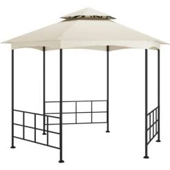 ASUPERMALL Belvedere Avec Parois 3,1x2,7 M Creme