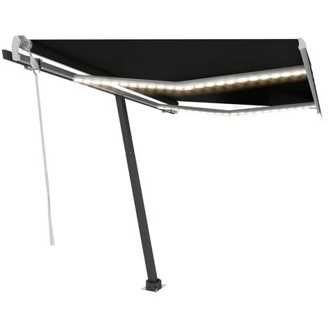 Auvent Automatique Sur Pied 300x250 Cm Anthracite VidaXL 4 Auvent Automatique Sur Pied 300x250 Cm Anthracite VidaXL – Image 2