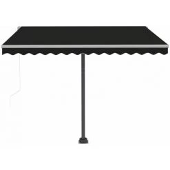 Auvent Automatique Sur Pied 300x250 Cm Anthracite VidaXL 9 Auvent Automatique Sur Pied 300x250 Cm Anthracite VidaXL -Pergola Soldes 39858821 3