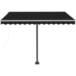 Auvent Automatique Sur Pied 300x250 Cm Anthracite VidaXL 10 Auvent Automatique Sur Pied 300x250 Cm Anthracite VidaXL -Pergola Soldes 39858821 4