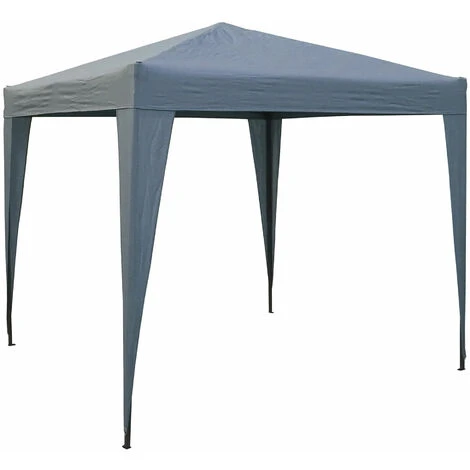 Quick-Star Pavillon Pop-up 2x2m Gris 6 Quick-Star Pavillon Pop-up 2x2m Gris – Image 4