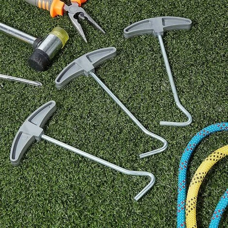 TRIOMPHE TRIO 3 Pièces Crochet De Sol Pour Piquet De Tente Piquets De Tente D'Extracteur D'Extracteur De Cheville Avec Crochet Extracteur Extracteur Accessoires De Tente Avec Poignée En Plastique 7 TRIOMPHE TRIO 3 Pièces Crochet De Sol Pour Piquet De Tente Piquets De Tente D'Extracteur D'Extracteur De Cheville Avec Crochet Extracteur Extracteur Accessoires De Tente Avec Poignée En Plastique – Image 5