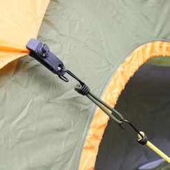 BETTERLIFE 6pcs Tendeur En Caoutchouc Avec Crochets En Spirale Pour Tentes, Bâches, Bannières En PVC, Pavillons, Trampolines, Voile D'ombrage -Pergola Soldes 40135333 4