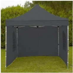MOB EVENT PRO Mur Plein Gris Pour Tente Pliante PRO50MM 480G/M2 3 M -Pergola Soldes 40244903 3