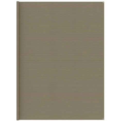 HAPPYSHOPPING Tapis De Tente 400x600 Cm Taupe 3 HAPPYSHOPPING Tapis De Tente 400x600 Cm Taupe