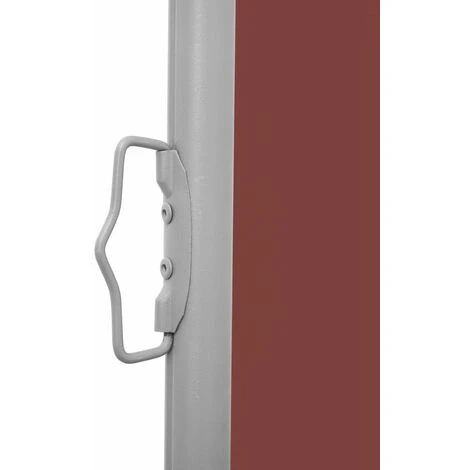 HAPPYSHOPPING Auvent Lateral Retractable De Patio 140x1200 Cm Marron 7 HAPPYSHOPPING Auvent Lateral Retractable De Patio 140x1200 Cm Marron – Image 5