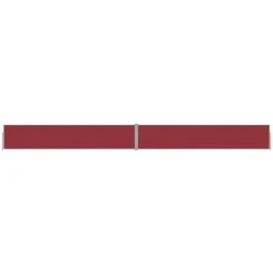 HAPPYSHOPPING Auvent Lateral Retractable De Patio 170x1200 Cm Rouge 8 HAPPYSHOPPING Auvent Lateral Retractable De Patio 170x1200 Cm Rouge -Pergola Soldes 40435138 2