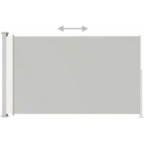 HAPPYSHOPPING Auvent Lateral Retractable De Patio 180x300 Cm Creme 5 HAPPYSHOPPING Auvent Lateral Retractable De Patio 180x300 Cm Creme – Image 3