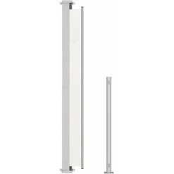 HAPPYSHOPPING Auvent Lateral Retractable De Patio 180x300 Cm Creme 11 HAPPYSHOPPING Auvent Lateral Retractable De Patio 180x300 Cm Creme -Pergola Soldes 40435151 5