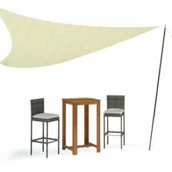 HAPPYSHOPPING Mât De Tente Télescopique Longueur 170-255 Cm Acier Galvanisé -Pergola Soldes 40436250 3