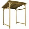 HAPPYSHOPPING Auvent De Jardin Bois De Pin Impregne 170 X 170 X 180 Cm 2 HAPPYSHOPPING Auvent De Jardin Bois De Pin Impregne 170 X 170 X 180 Cm -Pergola Soldes 40438959 1