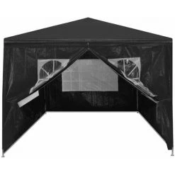 HAPPYSHOPPING Tente De Reception 3 X 4 M Anthracite -Pergola Soldes 40440426 4