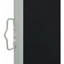 HAPPYSHOPPING Auvent Lateral Retractable De Patio 100 X 300 Cm Noir -Pergola Soldes 40440526 4