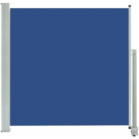 HAPPYSHOPPING Auvent Lateral Retractable De Patio 160x300 Cm Bleu 4 HAPPYSHOPPING Auvent Lateral Retractable De Patio 160x300 Cm Bleu – Image 2