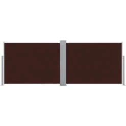 HAPPYSHOPPING Auvent Lateral Retractable Marron 100 X 1000 Cm 10 HAPPYSHOPPING Auvent Lateral Retractable Marron 100 X 1000 Cm -Pergola Soldes 40442098 4