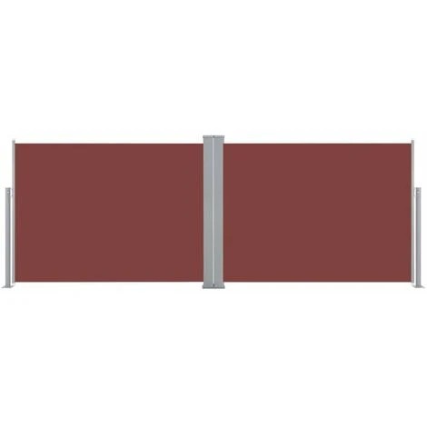 HAPPYSHOPPING Auvent Lateral Retractable Marron 120 X 1000 Cm 6 HAPPYSHOPPING Auvent Lateral Retractable Marron 120 X 1000 Cm – Image 4