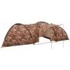 HAPPYSHOPPING Tente Igloo De Camping 650x240x190 Cm 8 Personnes Camouflage -Pergola Soldes 40445905 1