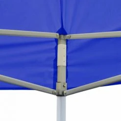 HAPPYSHOPPING Tente De Reception Pliable Bleue 3 X 6 M -Pergola Soldes 41368638 5