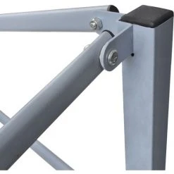 HAPPYSHOPPING Tente Pliable Avec 2 Parois 3 X 3 M Vert -Pergola Soldes 41369003 5