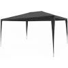 HAPPYSHOPPING Tente De Reception 3 X 4 M PE Anthracite -Pergola Soldes 41369121 1