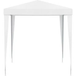 HAPPYSHOPPING Tente De Reception 2x2 M Blanc -Pergola Soldes 41369480 3