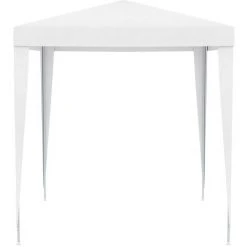HAPPYSHOPPING Tente De Reception 2x2 M Blanc -Pergola Soldes 41369480 4
