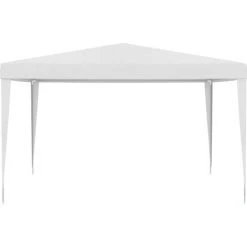 HAPPYSHOPPING Tente De Reception 4x4 M Blanc -Pergola Soldes 41369482 4