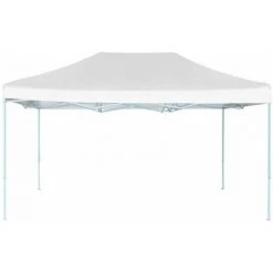 HAPPYSHOPPING Tente De Reception Pliable Professionnelle 3x4 M Acier Blanc 8 HAPPYSHOPPING Tente De Reception Pliable Professionnelle 3x4 M Acier Blanc -Pergola Soldes 41369631 2