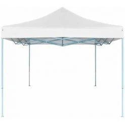 HAPPYSHOPPING Tente De Reception Pliable Professionnelle 3x4 M Acier Blanc 9 HAPPYSHOPPING Tente De Reception Pliable Professionnelle 3x4 M Acier Blanc -Pergola Soldes 41369631 3