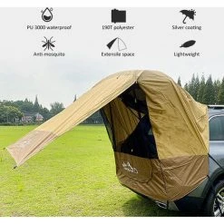 ASUPERMALL Tente De Voiture Etanche En Plein Air Auvent De Voiture Abri De Soleil Pliant Camping Auvent Ultra-Leger Plage Pare-Soleil Tente De Voiture Robuste Pour Camping Voyager Famille Activites De Plein Air,Noir,Style 3 10 ASUPERMALL Tente De Voiture Etanche En Plein Air Auvent De Voiture Abri De Soleil Pliant Camping Auvent Ultra-Leger Plage Pare-Soleil Tente De Voiture Robuste Pour Camping Voyager Famille Activites De Plein Air,Noir,Style 3 -Pergola Soldes 42089031 4
