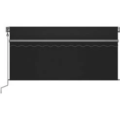 VidaXL Auvent Rétractable Automatique Avec Store 3x2,5 M Anthracite - Anthracite -Pergola Soldes 42177845 3
