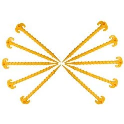 DKSFJKL Terrasse Et Revêtement De Sol Extérieur Piquets De Tente, Ancrage Au Sol En Spirale, Sur La Plage Et La Pelouse Pour Sécuriser Les Animaux, Tentes, Auvents Et Couvertures De Plage, Etc., Paquet De 10 Pièces En Plastique -Pergola Soldes 42740551 2