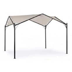 BIZZOTTO Gazebo Dôme Pour Le Jardin Gris Anthracite 3,5x3,5xh 260 Cm