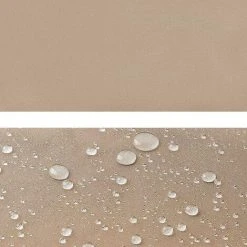 BAMNY Auvent Balcon, 200 X 150 Cm Store Balcon Imperméable Avec Manivelle, Sans Perçage, Résistant Aux UV Réglable En Hauteur, En Métal Et Polyester, Kaki -Pergola Soldes 43348122 3