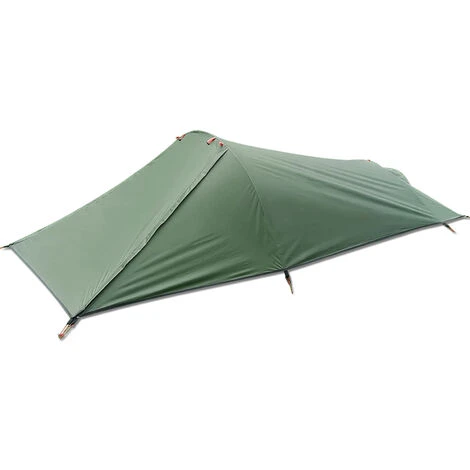 ASUPERMALL Tente De Camping En Plein Air Ultralegere Tente De Camping Pour Une Personne Tente Resistante A L'Eau Tente De Sac De Couchage Portable Avec Support En Aluminium Pour L'Aviation, Vert Armee 3 ASUPERMALL Tente De Camping En Plein Air Ultralegere Tente De Camping Pour Une Personne Tente Resistante A L'Eau Tente De Sac De Couchage Portable Avec Support En Aluminium Pour L'Aviation, Vert Armee