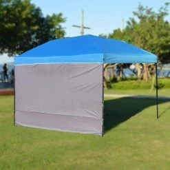 BEARSU Parois Latérales Panneau Latéral 3 X 3 M Parois Pour Pavillon De Jardin Tente De Réception Gazebo Tonnelle Camping Protéger De La Pluie Vent Soleil - 1 Gray Parois LatéralesGris - Gray Panel Wall -Pergola Soldes 44819571 3
