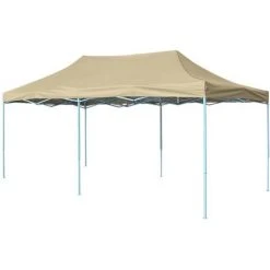 Tente De Réception Pliable 3x6 M Blanc Crème VidaXL