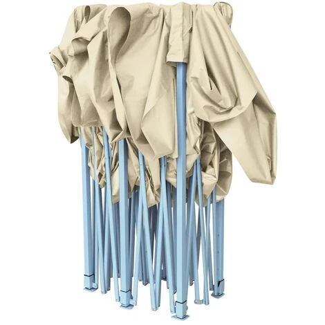 Tente De Réception Pliable 3x6 M Blanc Crème VidaXL 7 Tente De Réception Pliable 3x6 M Blanc Crème VidaXL – Image 5